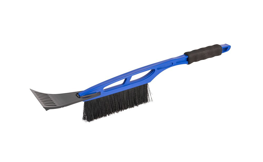 Щетка для снега автомобильная MASTERTOOL BLUE 520 мм со скребком 100 мм 84-0004 Харків - зображення 1
