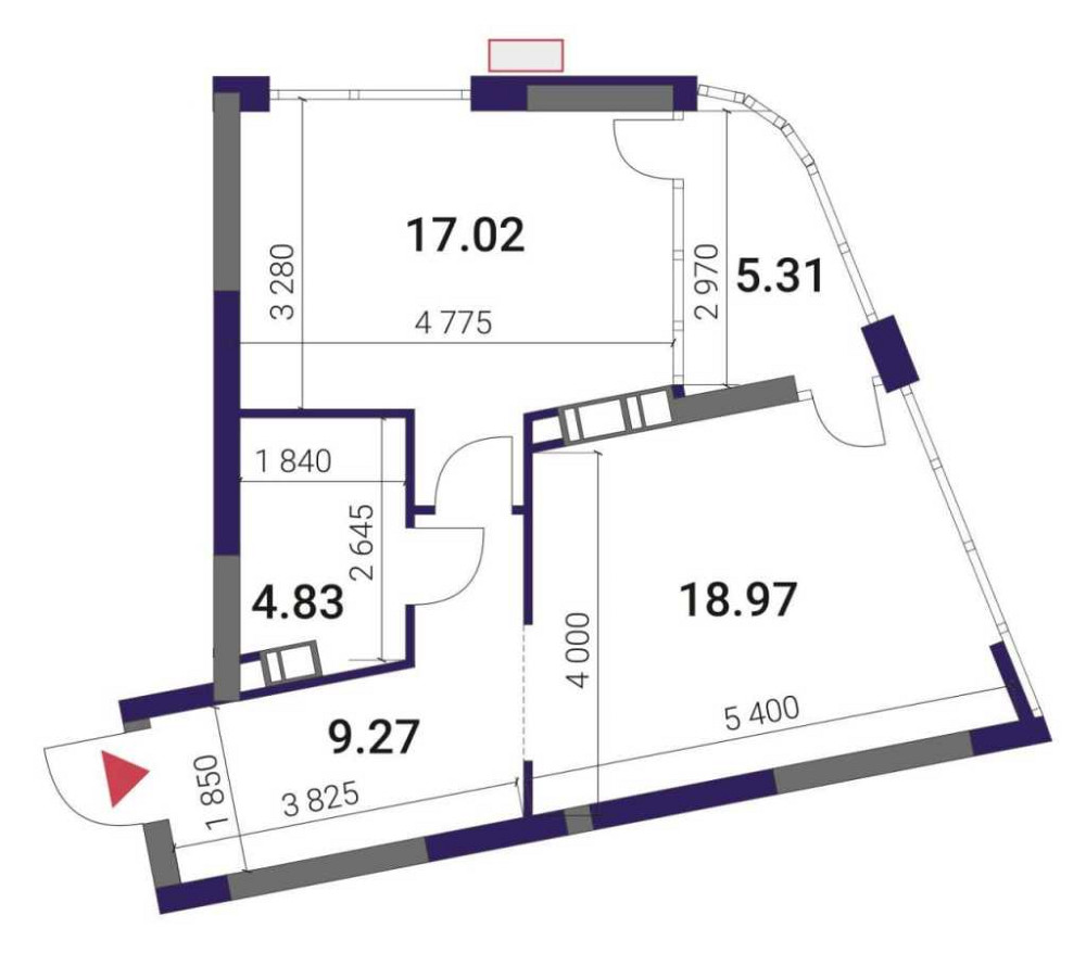продажа 1-к квартира Киев, Дарницкий, 94000 $ Київ - зображення 2
