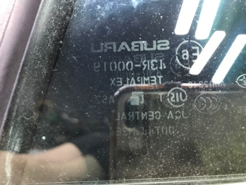 Стекло двери задней правой (форточка) Subaru Outback BR 2.5 БЕНЗИН EJ253 2009 (б/у) Київ - зображення 3
