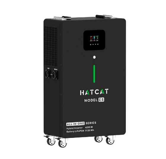 Зарядна станція HATCAT ALL-IN-ONE 4200 Вт 5120 Вт год LiFePO4 Київ