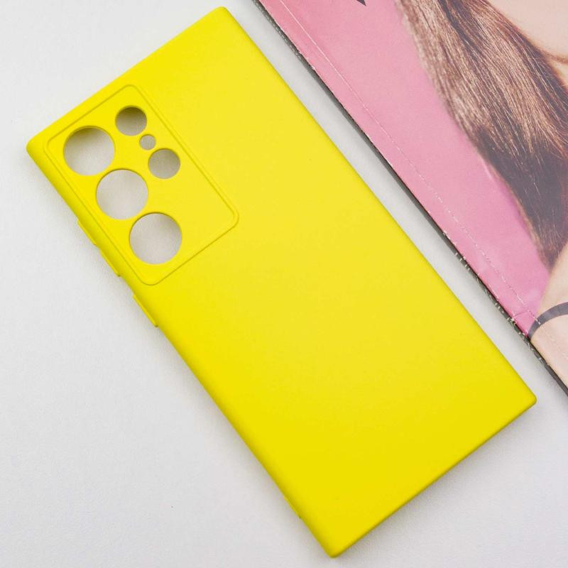 Чехол TPU GETMAN Liquid Silk Full Camera для Samsung Galaxy S24 Ultra Херсон - изображение 3