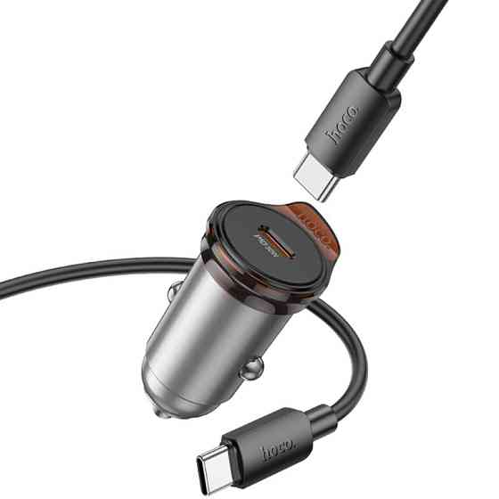 АЗУ Hoco NZ16 Rigorous PD30W (1USB-C) + кабель Type-C to Type-C Херсон