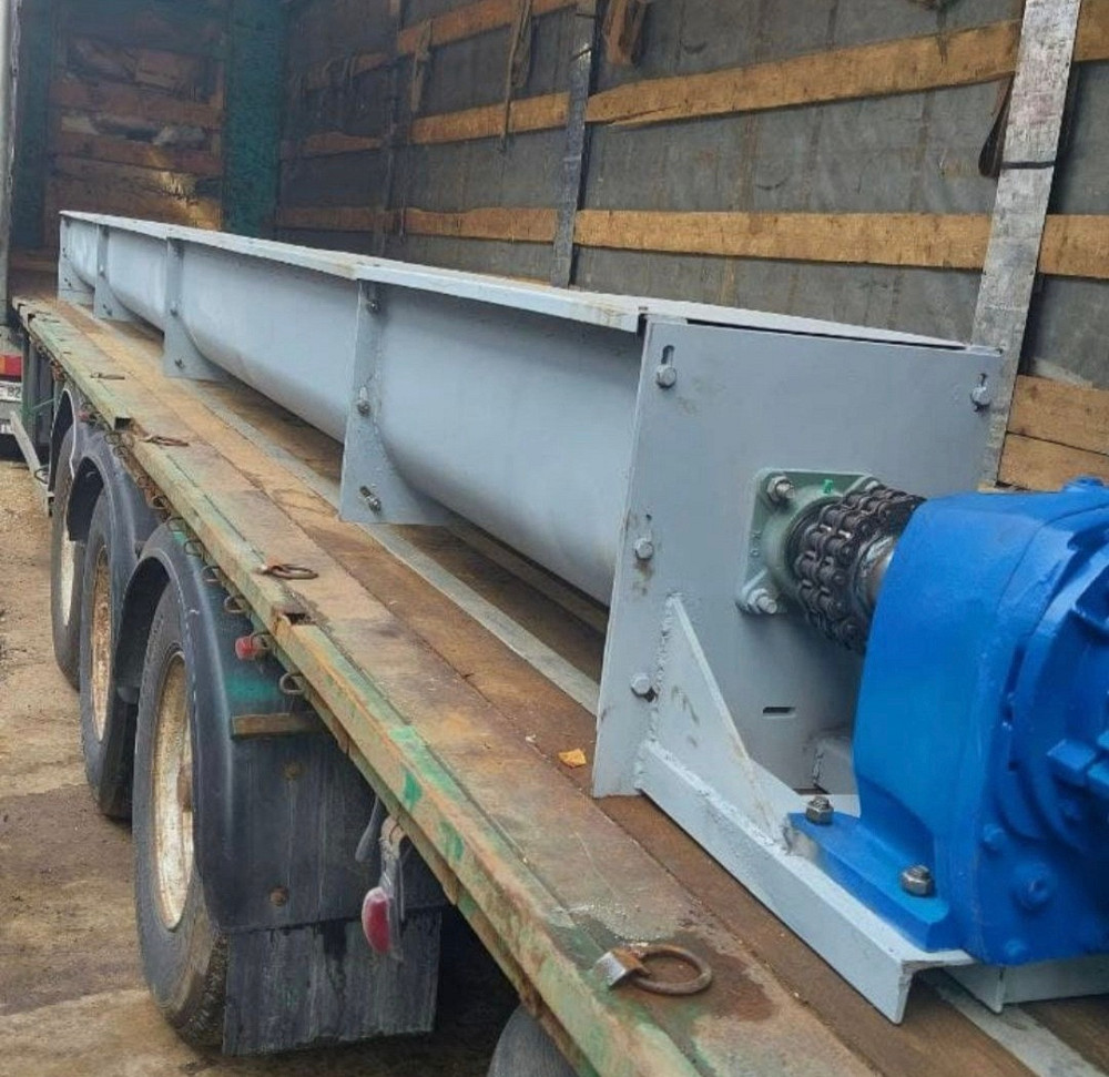 Шнековый транспортер в жолобе 150 мм , шнековый погрузчик зерновой , шнек Киев - изображение 6