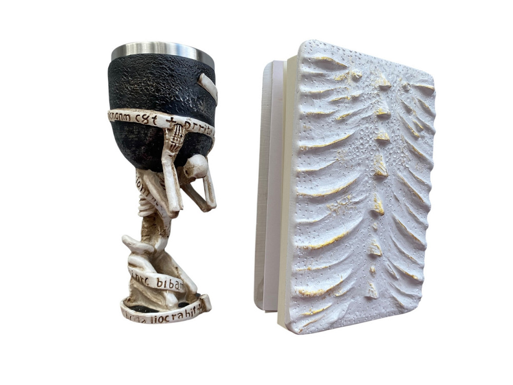 Подарочный набор Бокал 3 Скелет на Колене и Блокнот 3 «Око Ледяного Хранителя» Київ - зображення 2