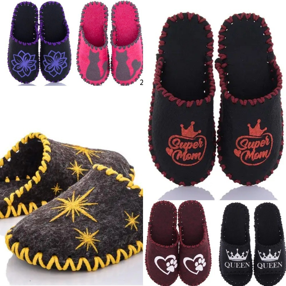 Капці фетрові. Забарвлення в асортименті. Київ - зображення 7