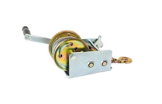 Лебедка барабанная MASTERTOOL 907 кг трос 10 м 86-8190 Харків