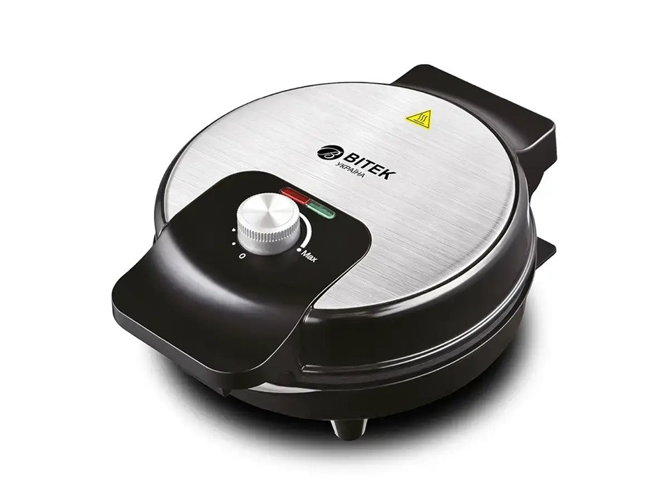 Вафельница Bitek BT-2214 3000 Вт серая Киев - изображение 1