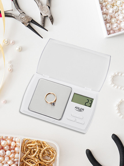 Весы ювелирные Adler AD-3161 500 г Київ - зображення 1