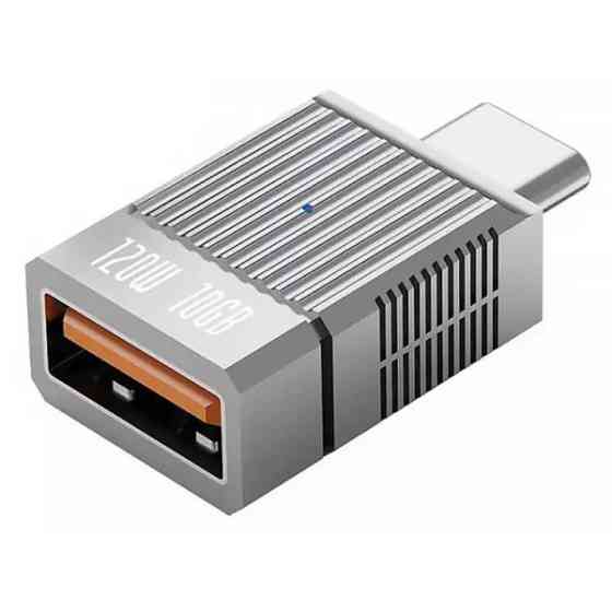 Адаптер Proove Gaming Matrix OTG USB to Type-C Silver (HBMA00101006) (Код товару:39508) Харків