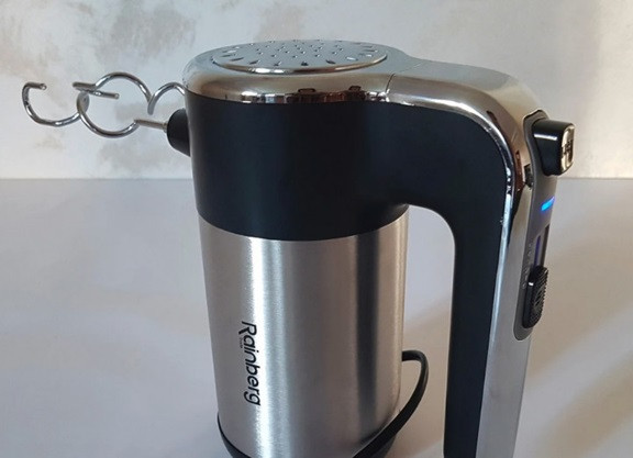 Миксер ручной Rainberg RB-1012 600 Вт серебристый Киев - изображение 10