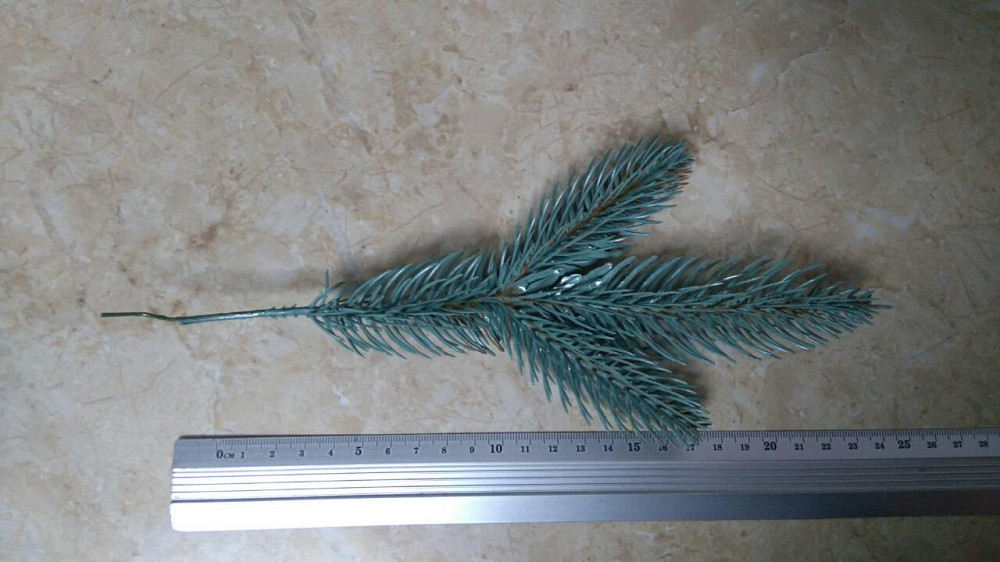 Искусственная ветка ели Элит - 3 Голубая (700 шт.) Киев - изображение 11