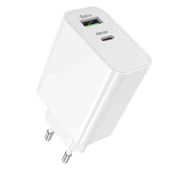 СЗУ Borofone BA108A Stellar PD30W+QC3.0 (1USB-A/1C) Херсон
