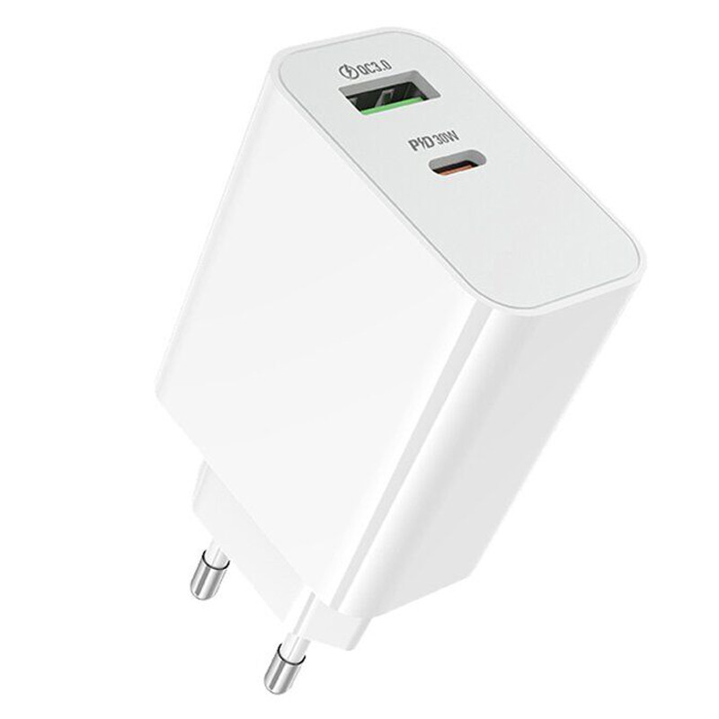 СЗУ Borofone BA108A Stellar PD30W+QC3.0 (1USB-A/1C) Херсон - зображення 1