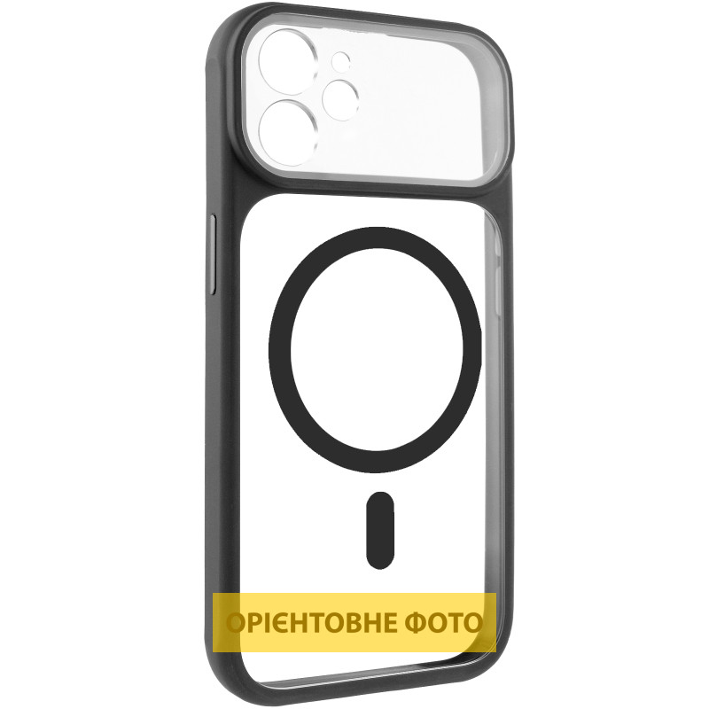 Чехол TPU+PC GETMAN Moon Clear with MagSafe для Apple iPhone 12 (6.1") Херсон - зображення 3