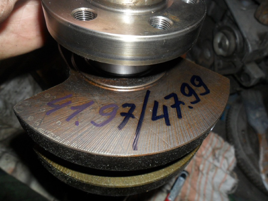 Колінвал Шкода Фабія 1.2., 12V, розмір стандарт, двигун AZQ, оригінал Винница - изображение 6