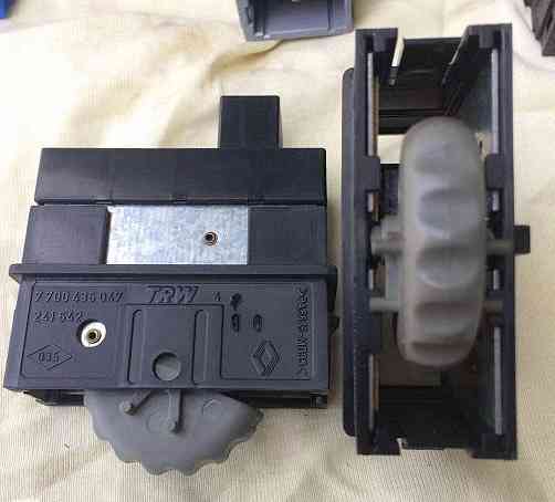 Б/у кнопка освещения панели приборов Renault Scenic 1, 7700436047, Кропивницький