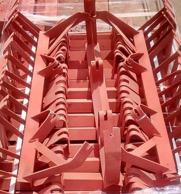 Роликоопоры для щебня и руды из швеллера, желобчатые в сборе с роликами Киев - изображение 6