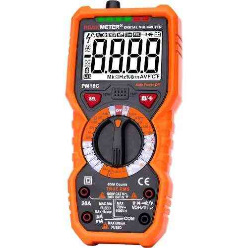 Мультиметр цифровой многофункциональный с True RMS PROTESTER PM18C Харків