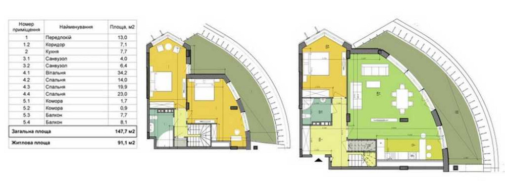 продажа 4-к квартира Киев, Подольский, 270000 $ Киев - изображение 3