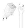 СЗУ Hoco N40 Mighty PD20W (1USB-C) + кабель Type-C to Lightning Херсон