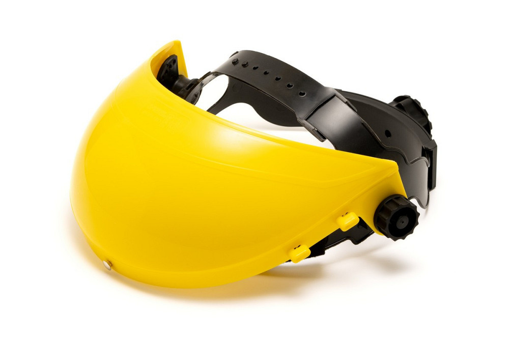 Щиток защитный газонокосильщика MASTERTOOL с наголовником с металлической сеткой 81-0016 Харків - зображення 5