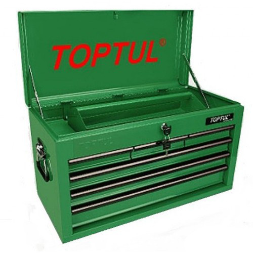 Тумба-ящик для инструмента 6 секций 660x307x378 TOPTUL TBAA0601 Харків - зображення 1