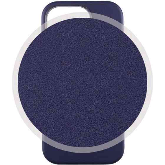 Кожаный чехол Leather Case (AAA) with MagSafe and Animation для Apple iPhone 14 (6.1") Херсон