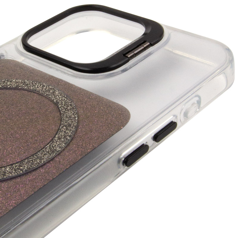 Чехол TPU+PC Jewel Sparkle with Magnetic Fit для Apple iPhone 15 Pro Max (6.7") Херсон - зображення 4