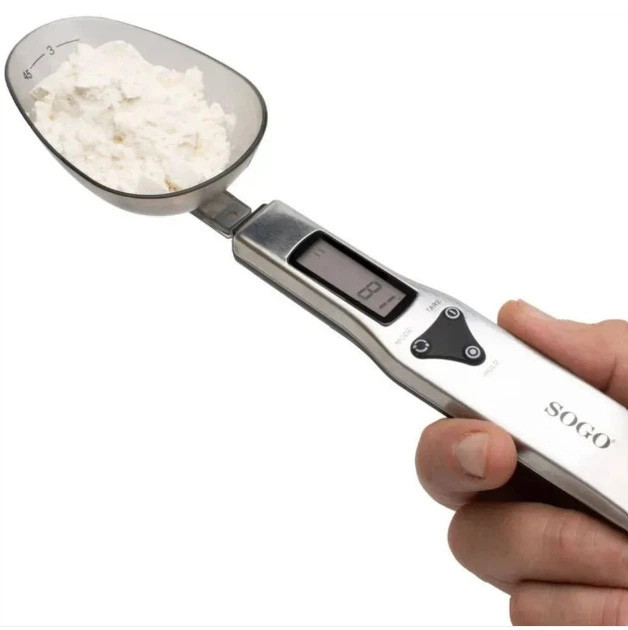 Весы кухонные Sogo SS-2930 300 г серебристые Киев - изображение 3