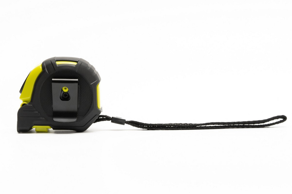 Рулетка WERTVOLL 3 м х 16 мм две кнопки AUTOSTOP покрытие TPR нейлоновое покрытие противоскользящий  Харків - зображення 3