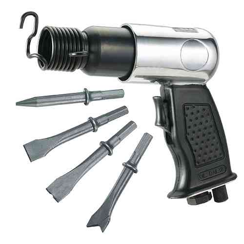 Молоток пневматический с набором зубил 4 шт. (4500уд/мин) AIRKRAFT AT-2010HSG Харків