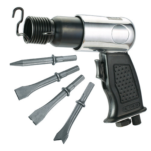 Молоток пневматический с набором зубил 4 шт. (4500уд/мин) AIRKRAFT AT-2010HSG Харків - зображення 1