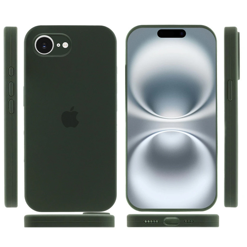 Чехол Silicone Case Full Camera Protective (AA) для Apple iPhone 16e (6.1") Херсон - изображение 3