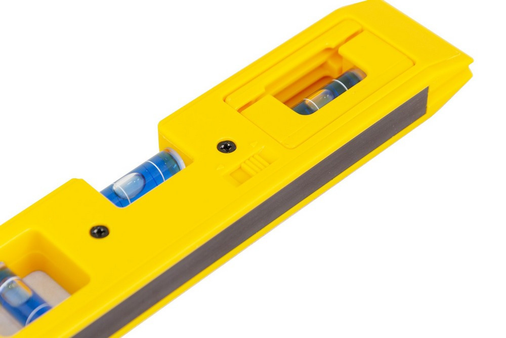 Уровень MASTERTOOL TORPEDO с магнитом 230 мм 3 капсулы/съемная 30-0895 Харків - зображення 5
