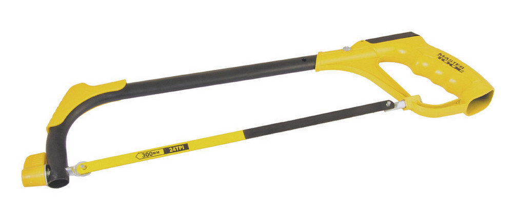 Ножовка по металлу MASTERTOOL 250-300 мм с металлической ручкой эргономичная накладка контейнер для  Харків - зображення 1