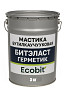 Мастика бутилкаучуковая ведро 3,0 кг БИТЭЛАСТ - ГЕРМЕТИК Ecobit ДСТУ Б В.2.7-108-2001 Днепр