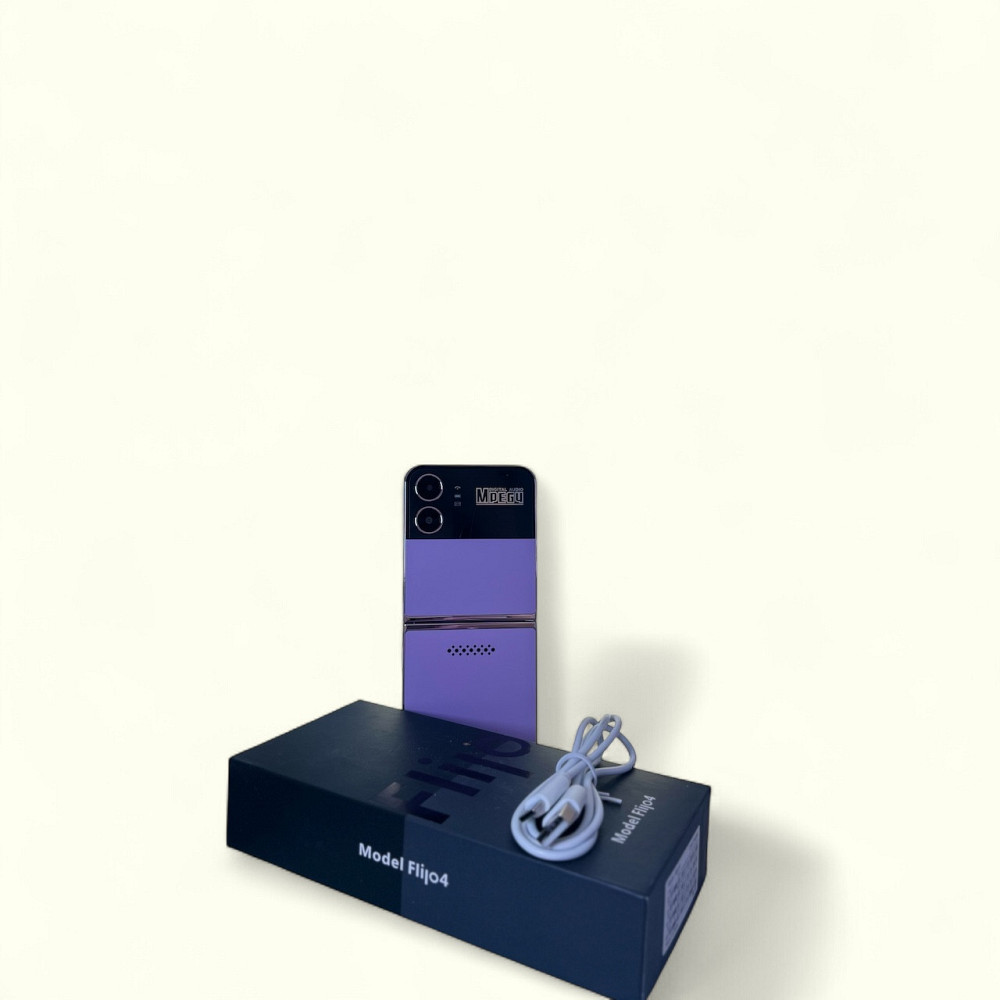 Кнопочный мобильный телефон раскладушка 4 на 4 сим карты (код 00081) Київ - зображення 3