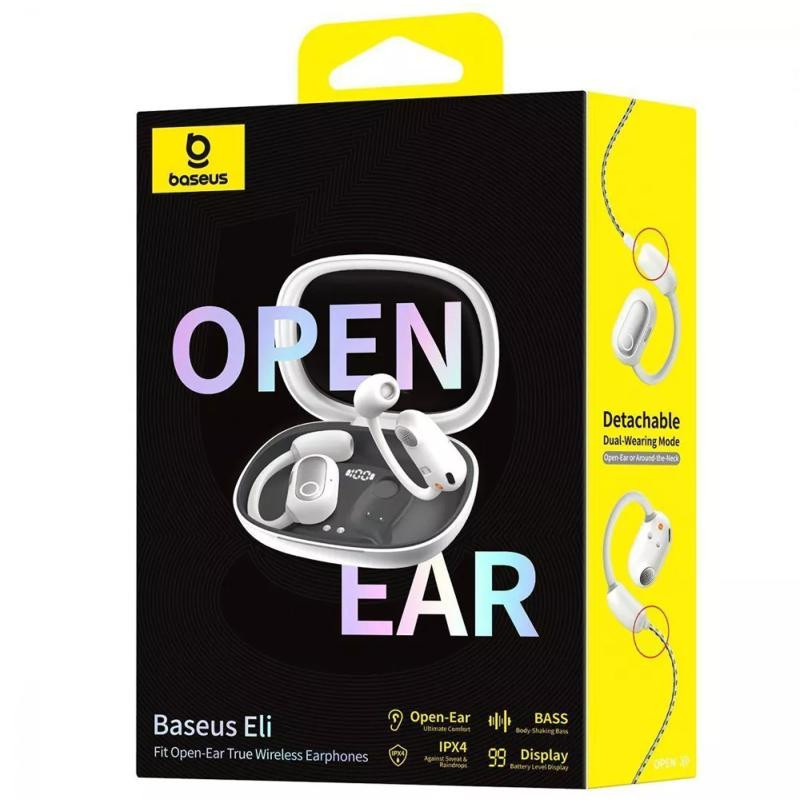 Уценка Беспроводные TWS наушники Baseus Eli Fit OS Open-Ear (A00073200) Херсон - зображення 2