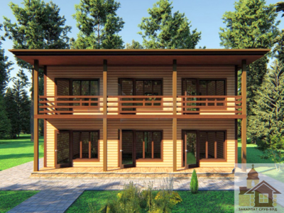 Купити готель з дерева в Україні під ключ Одесса - изображение 2