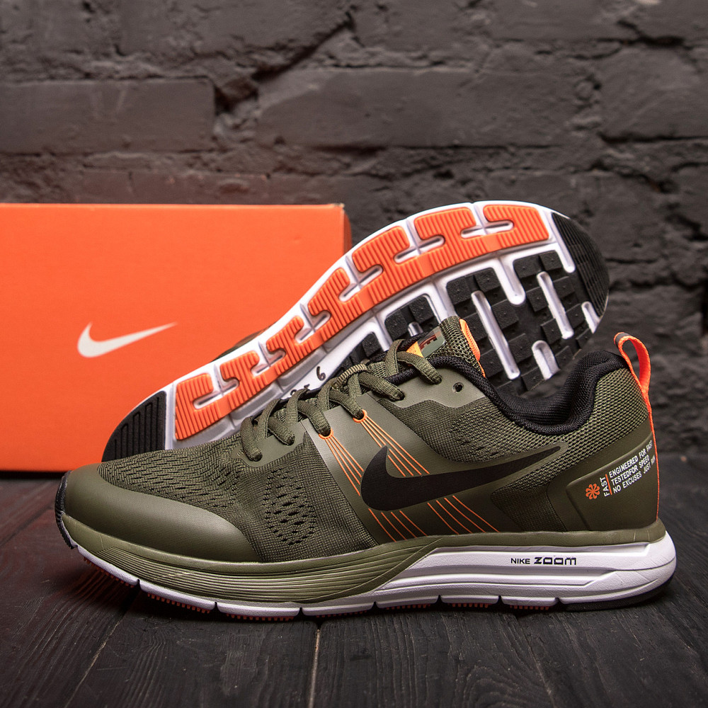 Мужские кроссовки сетка  ZOOM Green Киев - изображение 8