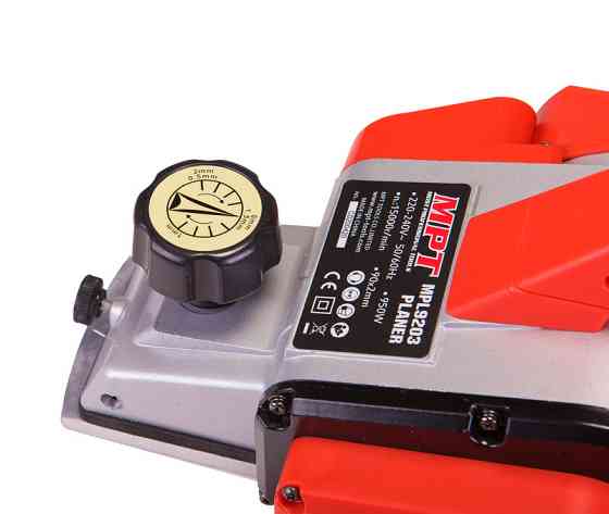 Рубанок электрический MPT 950 Вт 90х2 мм 15000 об/мин аксессуары 4 шт кейс MPL9203 Харків