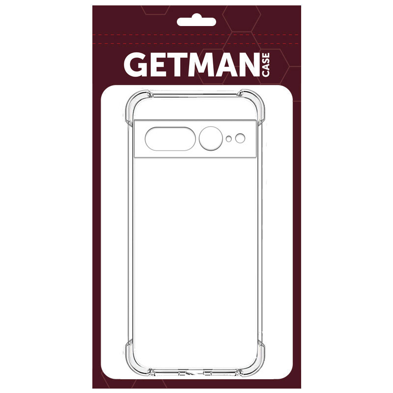 TPU чехол GETMAN Ease logo усиленные углы Full Camera для Google Pixel 7 Pro Херсон - изображение 2