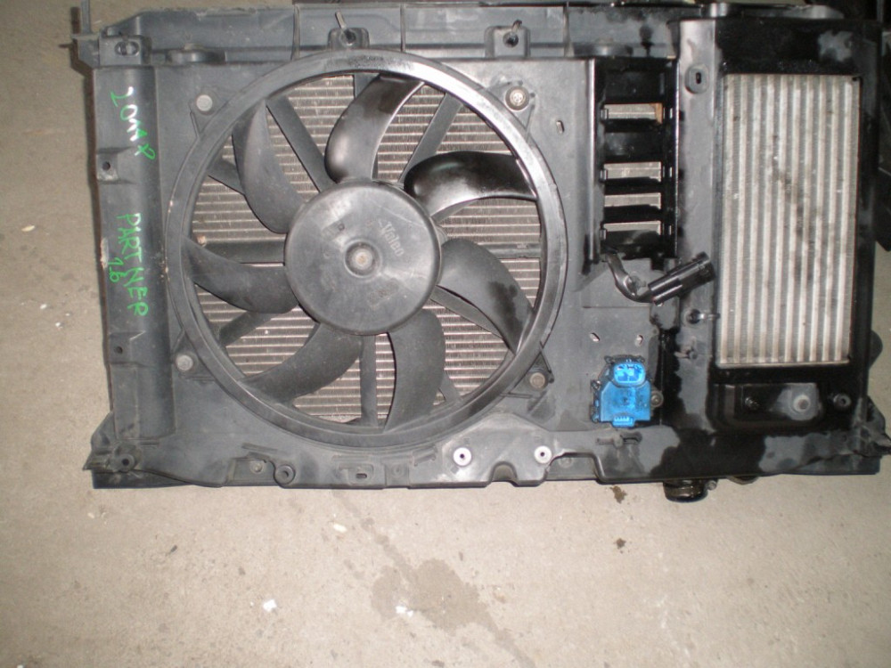 Система охлаждения в сборе Peugeot Partner 1.6 HDI 2008-2015 Ковель - зображення 1