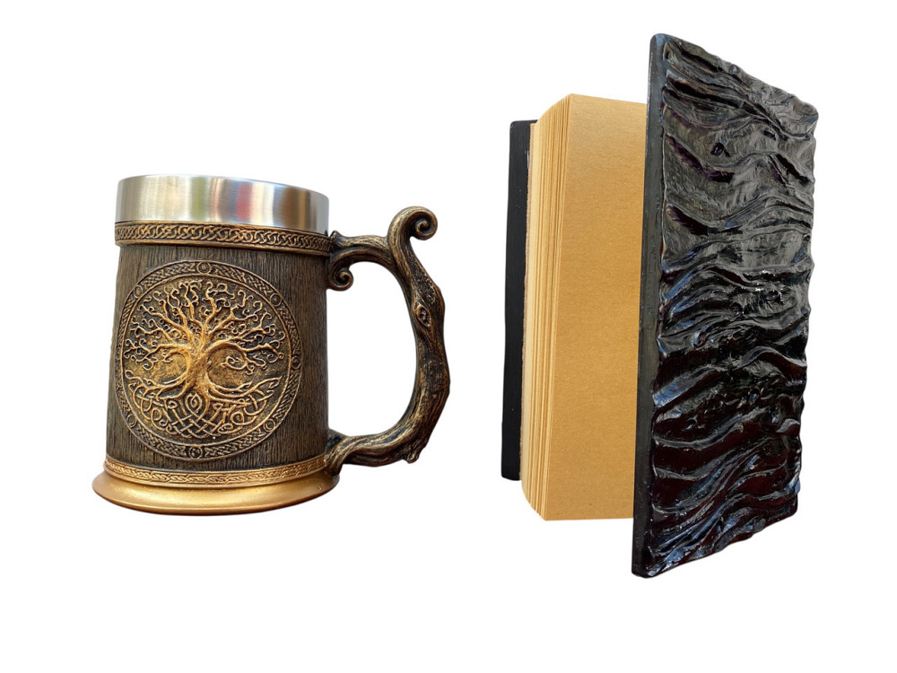 Подарочный набор Кружка 3D Друид Иггдрасиль и Блокнот 3D «Книга, что смотрит в ответ» Киев - изображение 2
