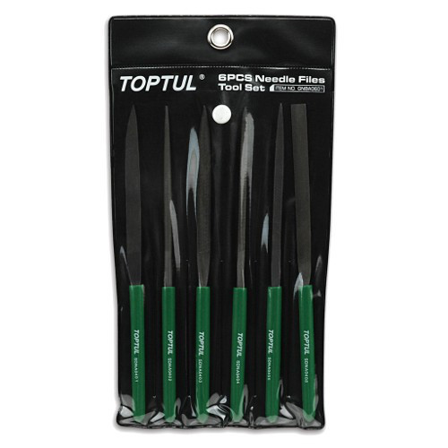 Набор прецизионных игольчатых напильников TOPTUL L160мм 6ед. GNBA0601 Харьков - изображение 2