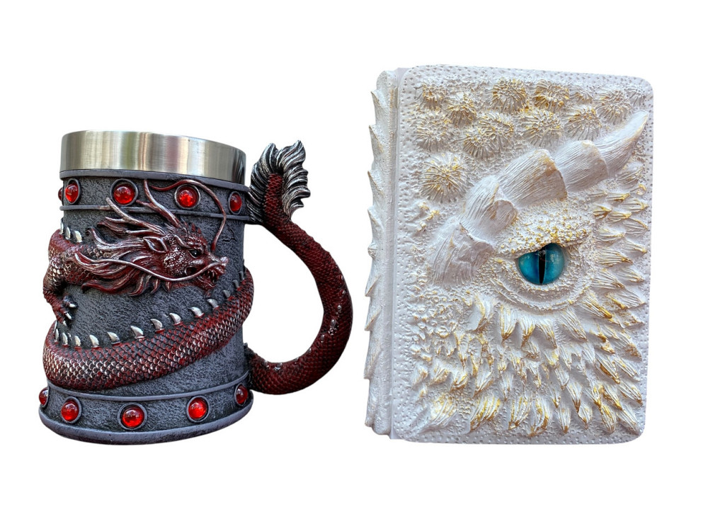 Подарочный набор Кружка 3D Танкард Red Rose и Блокнот 3D «Око Ледяного Хранителя» Київ - зображення 1