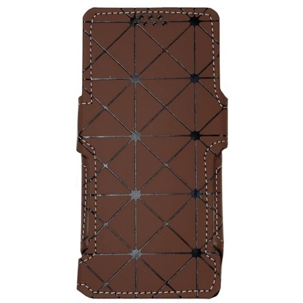 StatusSKIN Чохол-книжка StatusCASE універсальна 5.8" Ромб Коричневий Харьков - изображение 1