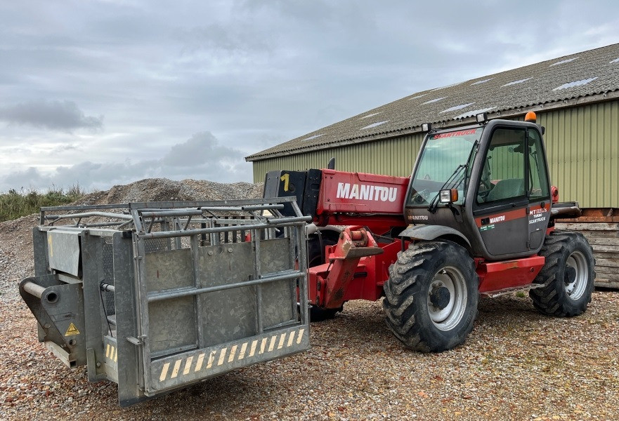 Навантажувач телескопічний Manitou MT1235S Луганськ - зображення 8