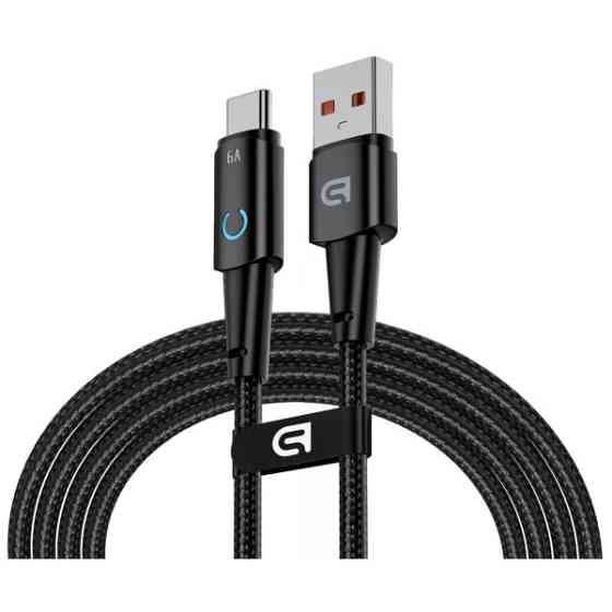 Кабель ArmorStandart AT-AC USB to Type-C 66W 1,2m Black (ARM75867) (Код товару:43388) Харків