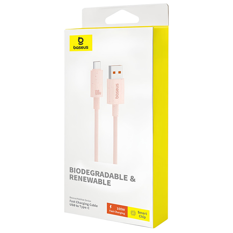 Уценка Дата кабель Baseus Habitat Series Fast Charging USB to Type-C 100W (2m) (P1036020) Херсон - зображення 4